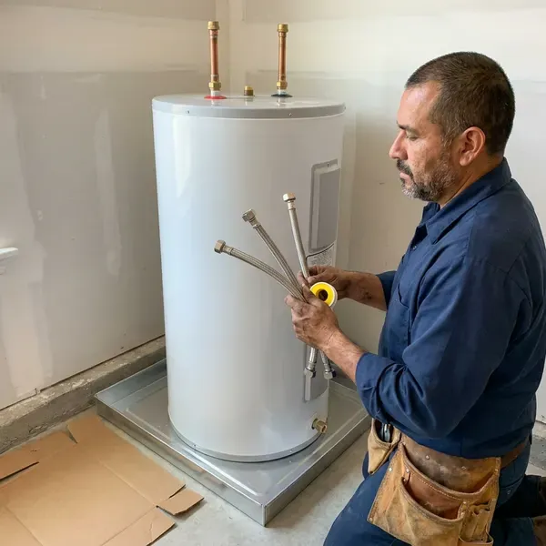 Professional gas water heater installation, Pierre, SD