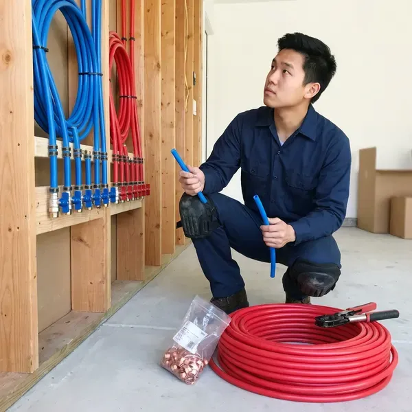 PEX Pipe Installation near Tea, SD