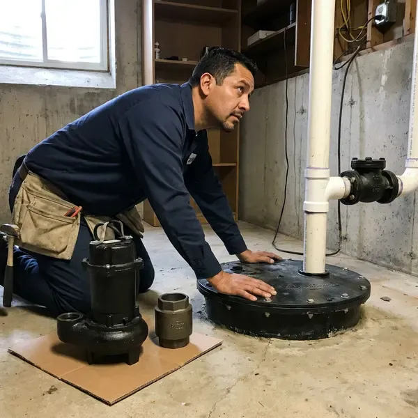 Sewage Ejector Pump Installation in Box Elder, SD