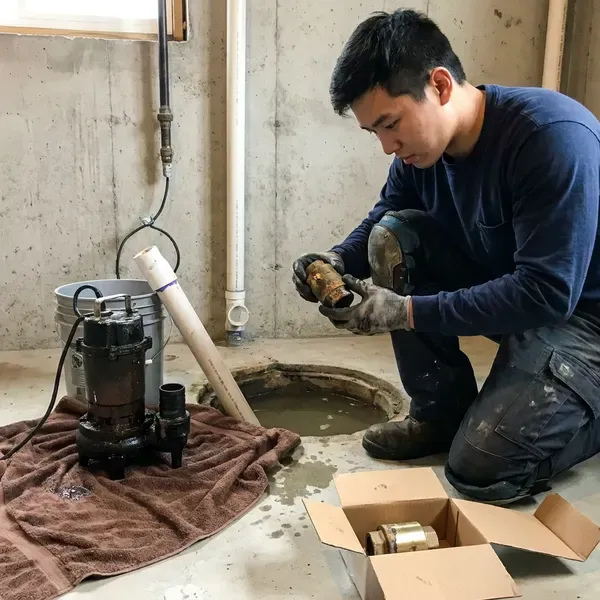 Professional sump pump replacement, Yankton, SD