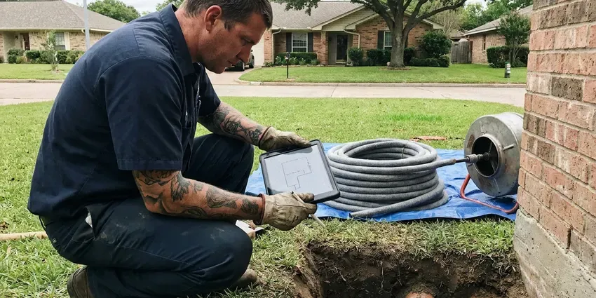 Local gas leak repair by HWR Plumbing, Vermillion