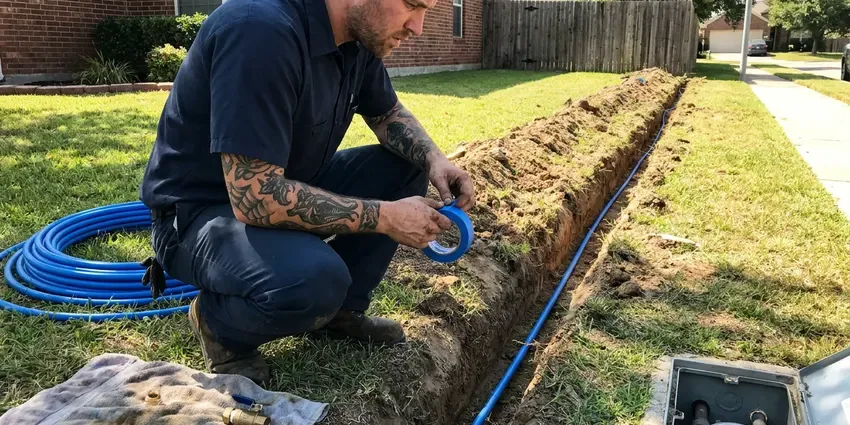 Water Line Installation in Sioux Falls