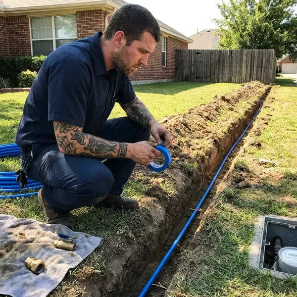 Water Line Installation in Vermillion, SD