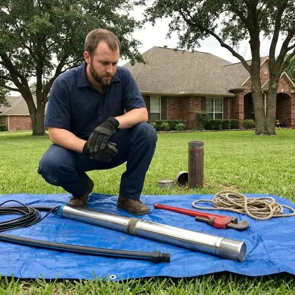 Local well pump repair by HWR Plumbing, Sioux Falls, SD